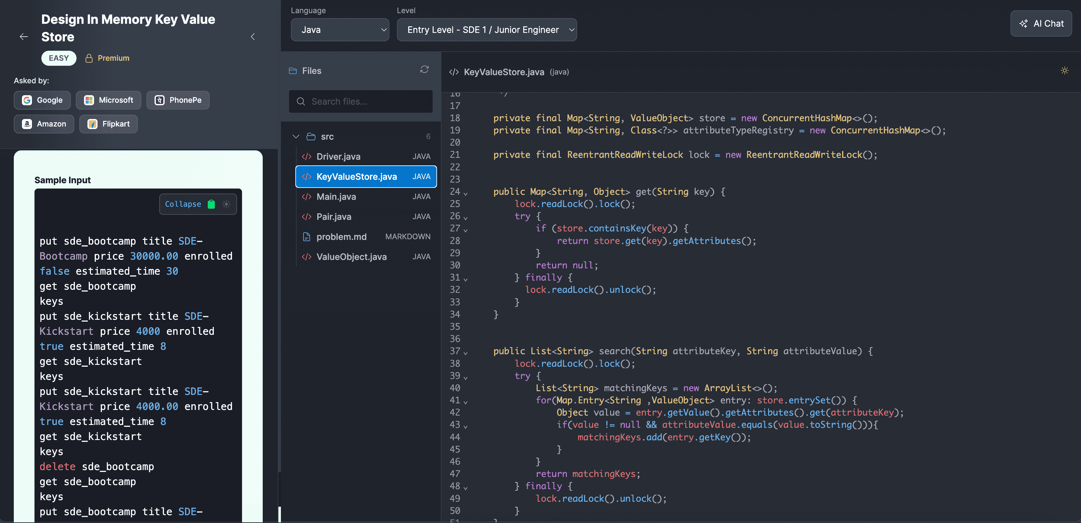 Machine Coding Playground